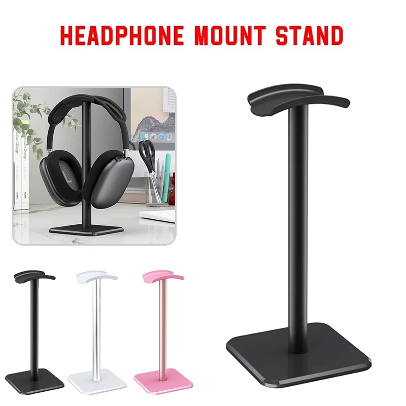 Headphone Stand Desk - ユニバーサル多機能ヘッドフォンスタンドプラスチックポータブルヘッドセットホルダーゲーム用イヤホンデスクトップヘッドヘッドフォンブラケット