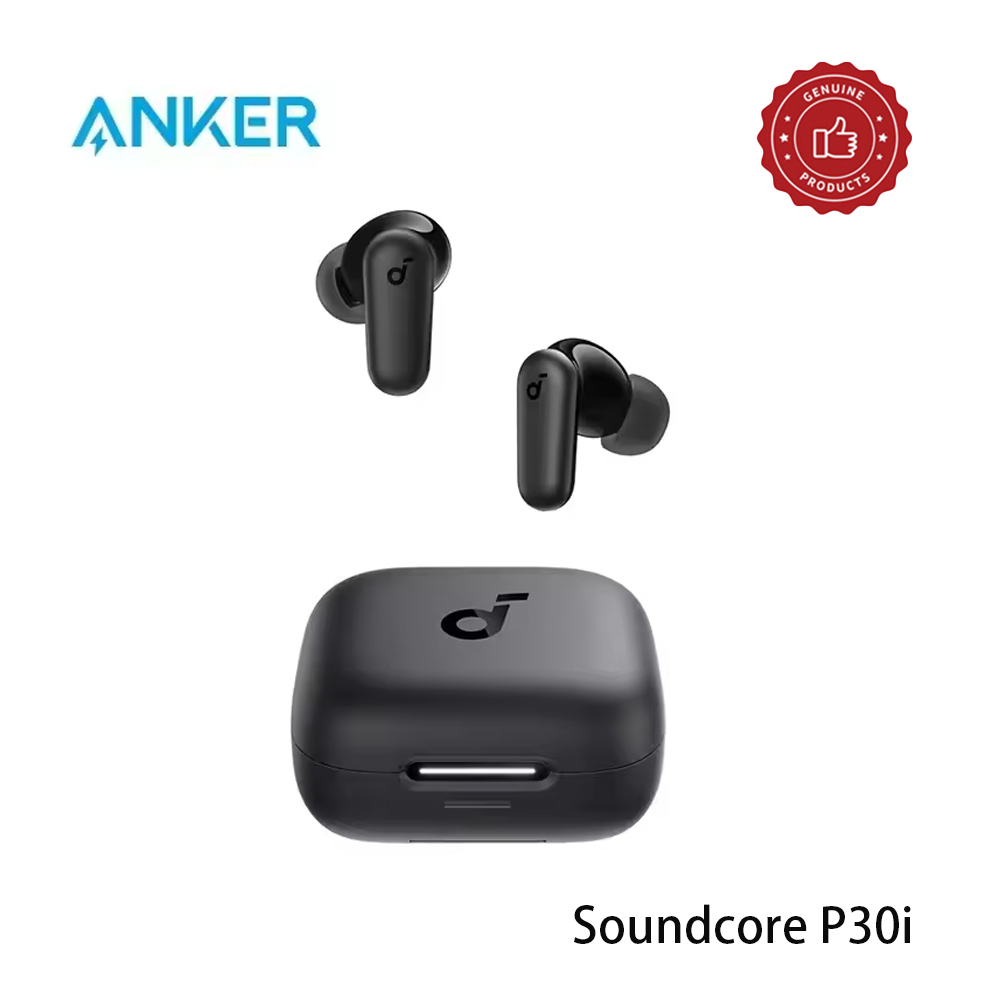Usb C Earphone - Anker Soundcore P30i インテリジェントノイズキャンセリングBluetoothイヤホン サラウンドサウンドエフェクト 超長時間バッテリー駆動