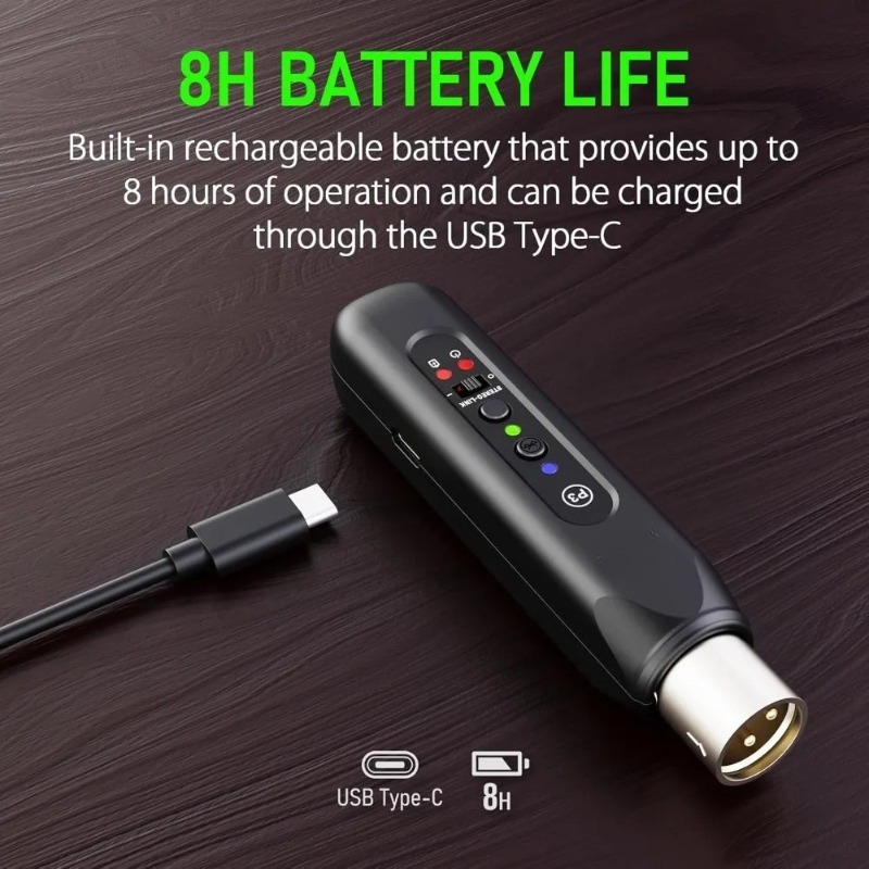 Bluetooth Adapter Receiver - ワイヤレス XLR Bluetooth レシーバー - スピーカー、オーディオミキサー、PA、DJ