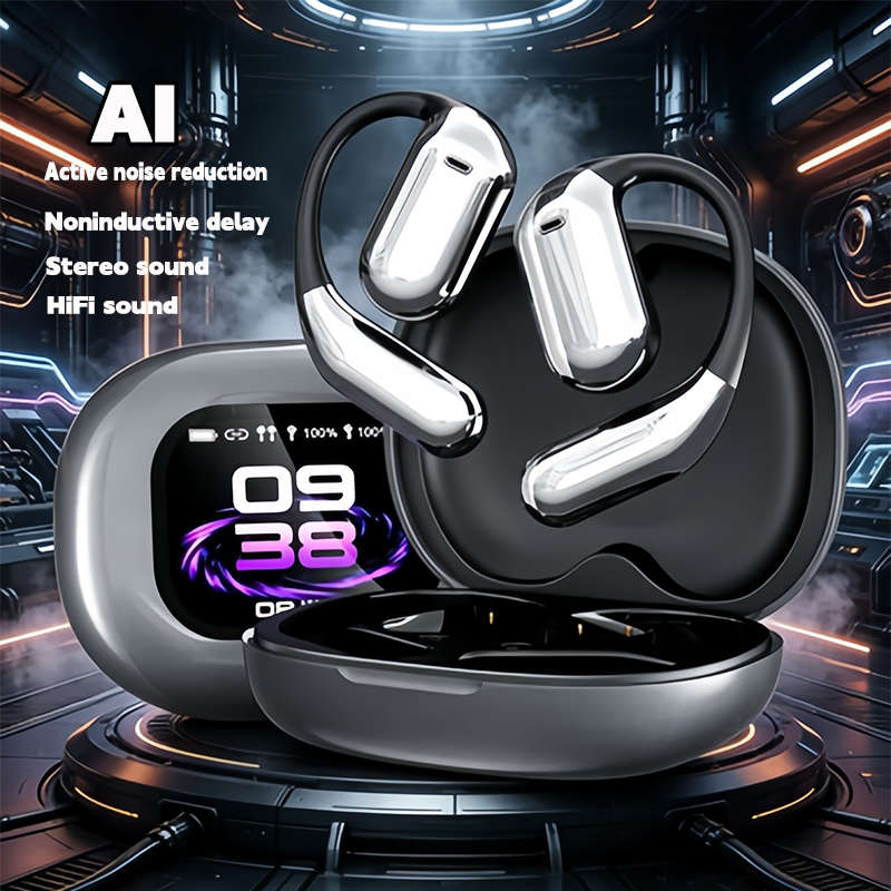 Earbuds Charging Case - YYK Q16 Pro AI翻訳イヤホン 144言語対応 リアルタイム翻訳イヤフォン