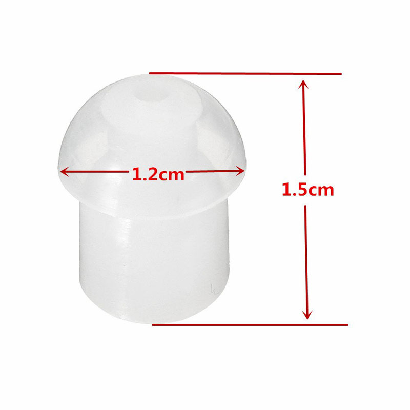 シリコン製のキノコの耳のヒント,交換用イヤフォン,音響コイル - Silicone Ear Tip Replacement のレビューと価格