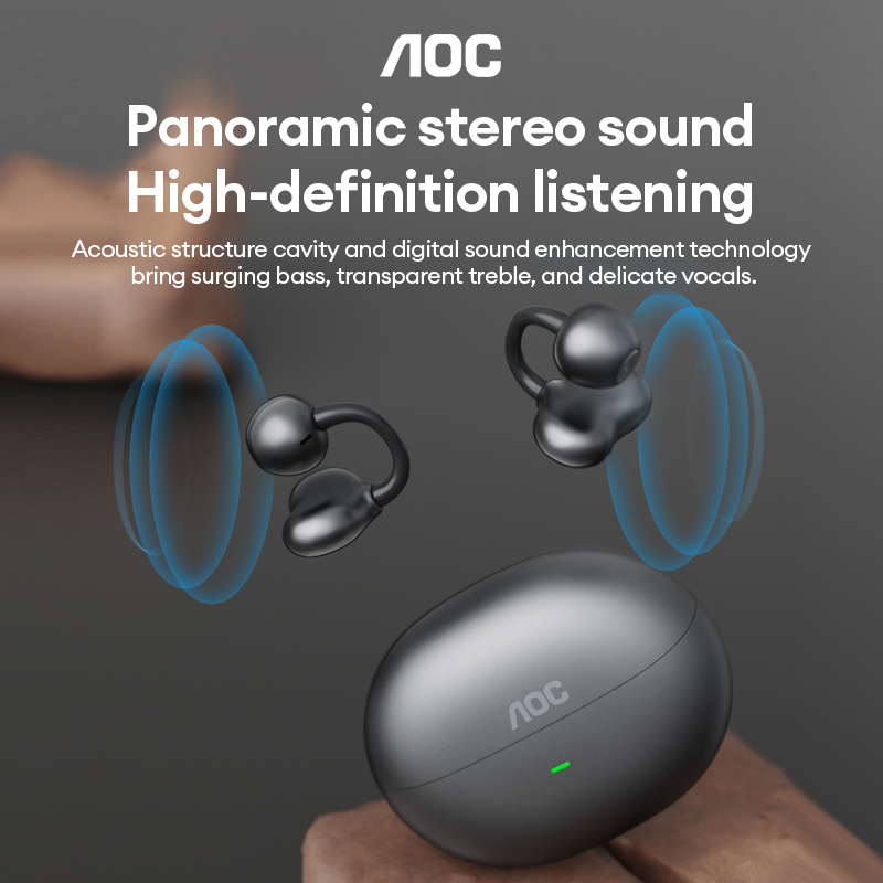 AOC ACD2544 ワイヤレスBluetoothイヤーク - Wired Earphone Mic のレビューと価格