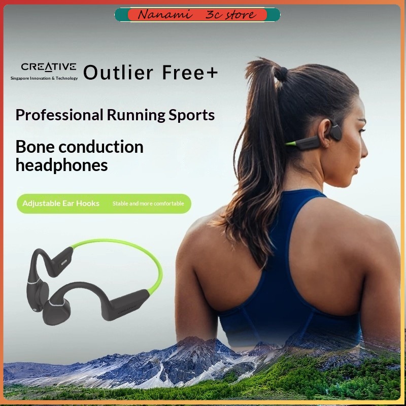 クリエイティブなアウトライナー型防水骨伝導イヤホン、低遅延ワ - Sports Earphone Hook のレビューと価格