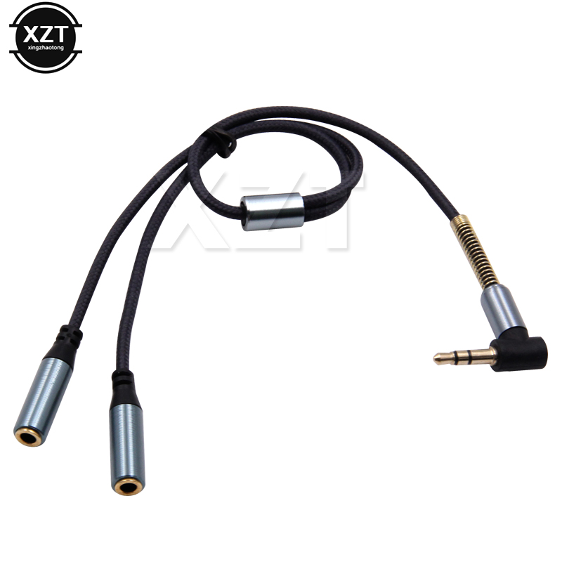 3.5 ミリメートル 1 に 2 オーディオ Aux Y ス - Earphone Splitter Jack のレビューと価格