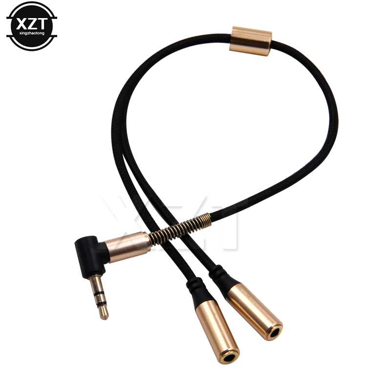 3.5 ミリメートル 1 に 2 オーディオ Aux Y ス - Earphone Splitter Jack のレビューと価格