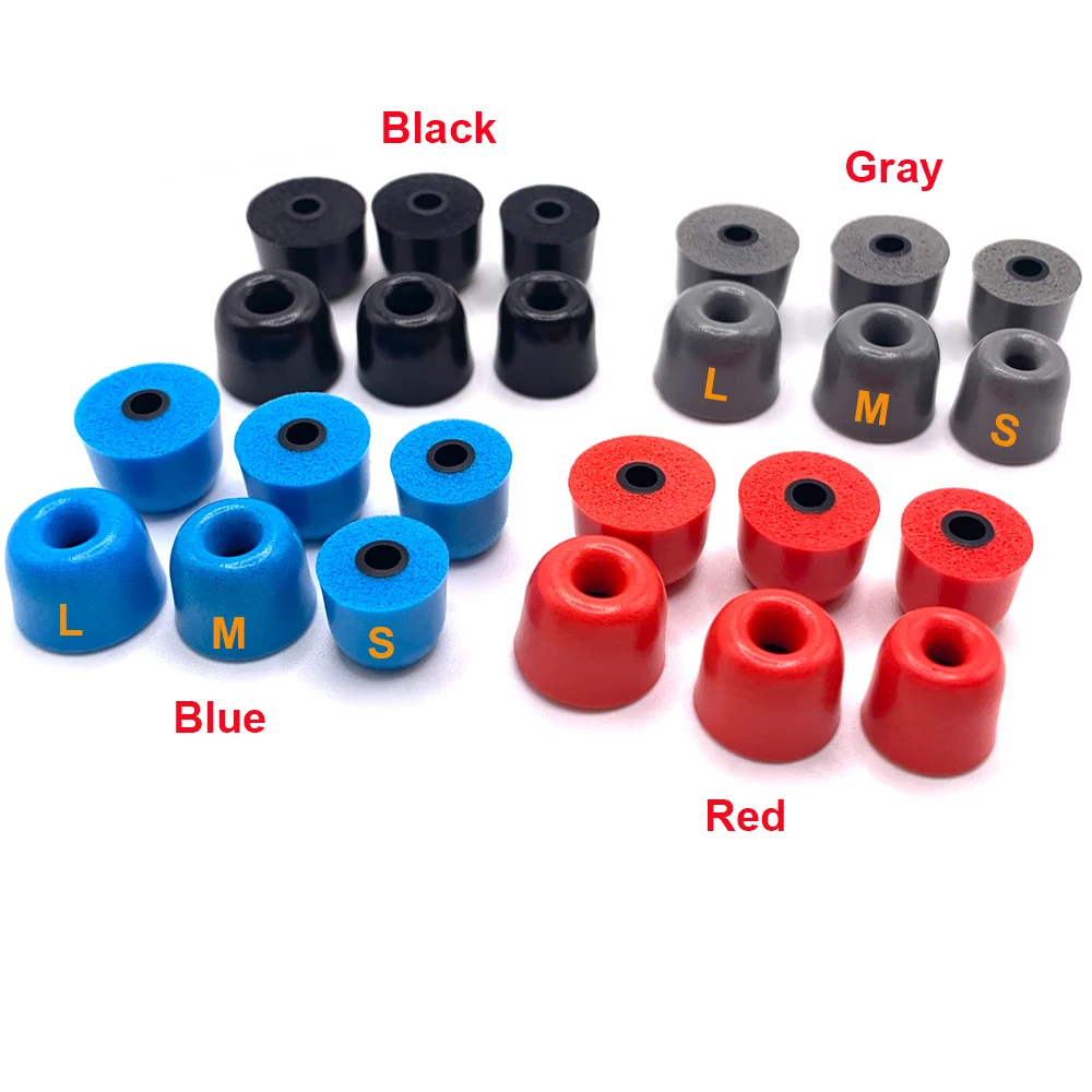 20ペア ANJIRUI T100 メモリーフォームイヤーチ - Earphone Foam Tip のレビューと価格