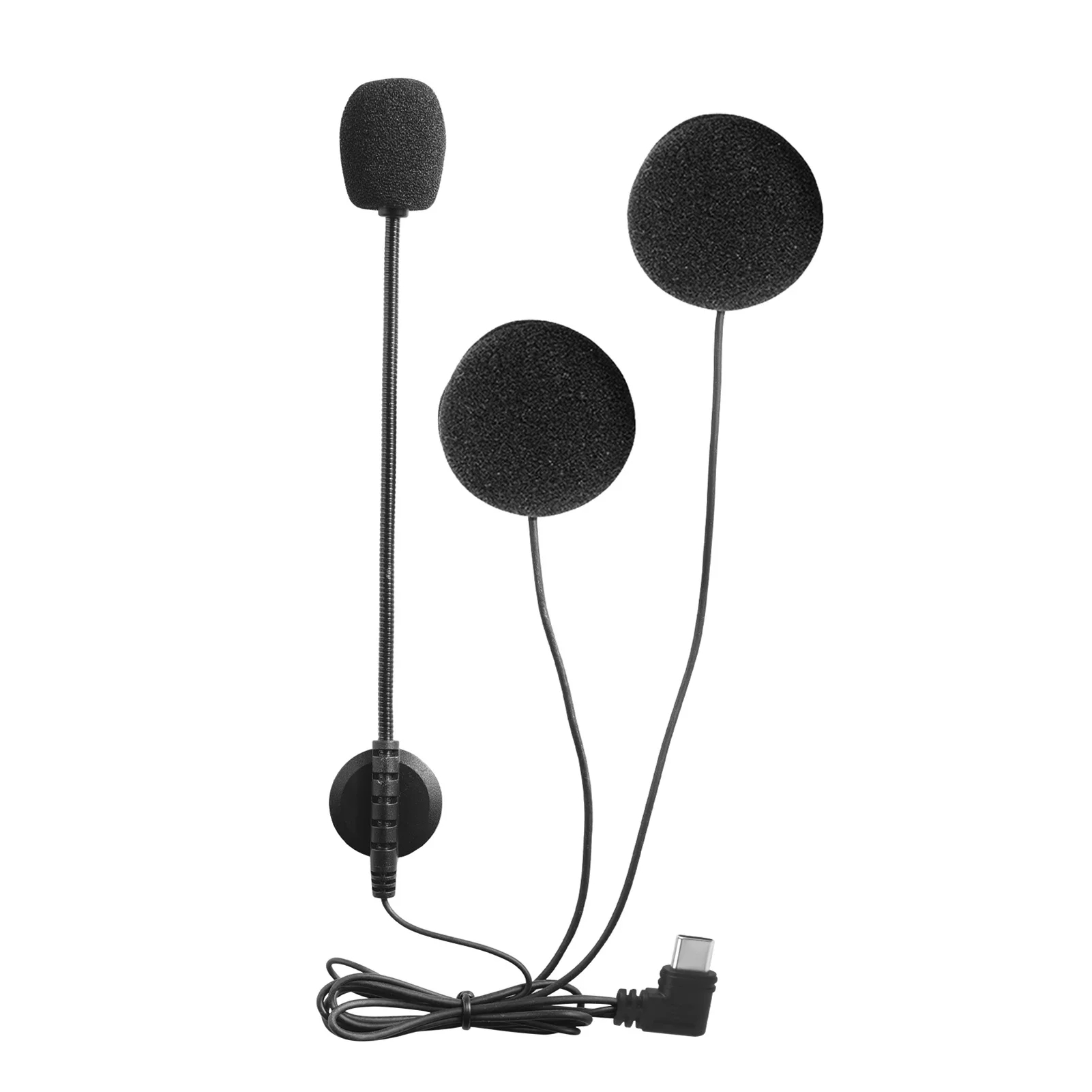 オートバイのヘルメット用のマイク付きスピーカーフォン,EJE - Usb C Earphone のレビューと価格