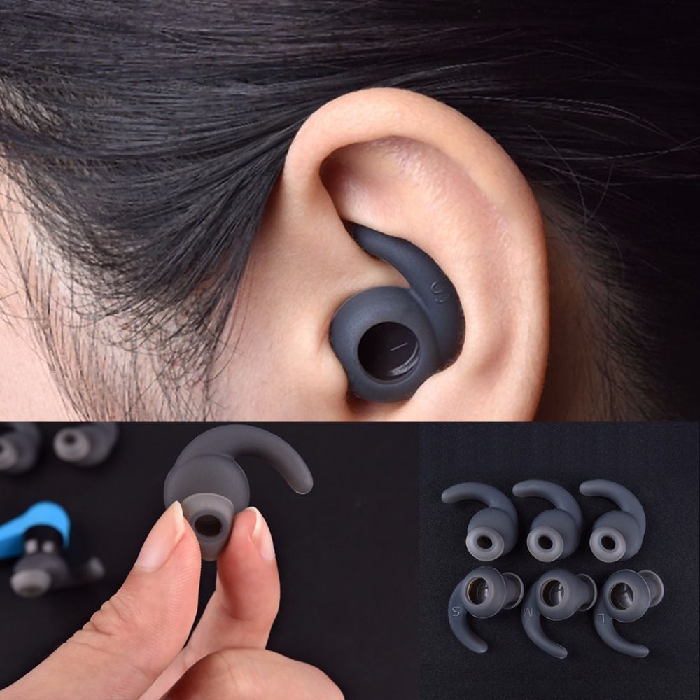 シリコンスポーツヘッドフォンカバー,イヤーフック,ヘッドアク - Sports Earphone Hook のレビューと価格