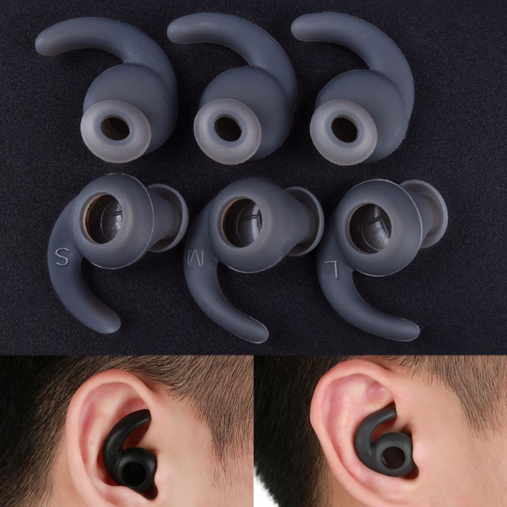 シリコンスポーツヘッドフォンカバー,イヤーフック,ヘッドアク - Sports Earphone Hook のレビューと価格