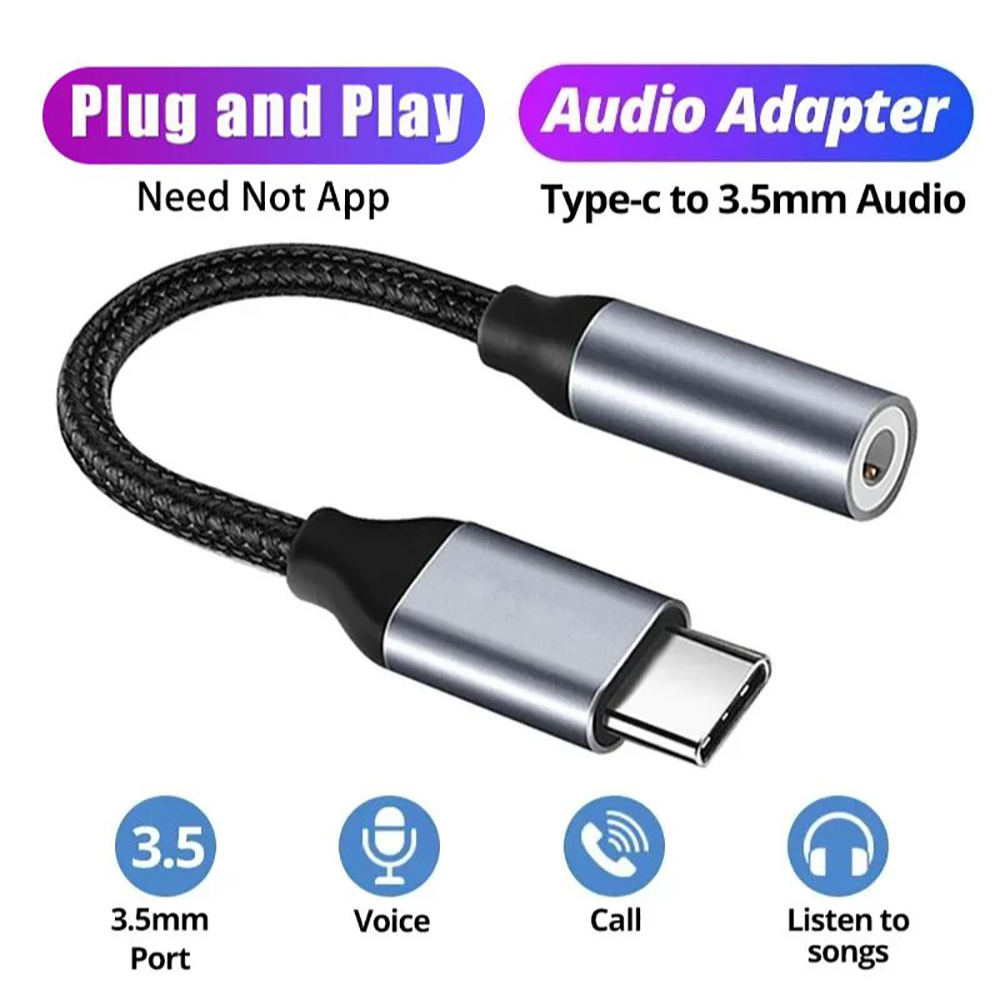 USB Type-C - 3.5mmオーディオアダプター イ - Audiophile Headphone Wired のレビューと価格
