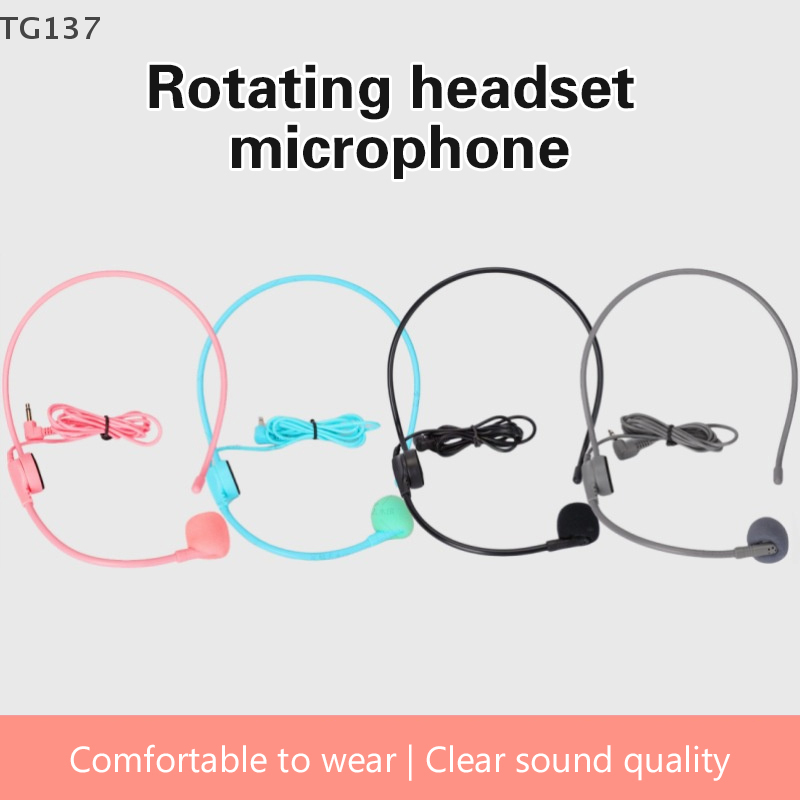 1 個 3.5 ミリメートルピンクヘッドウォーン有線マイクヘ - Wired Earphone Mic のレビューと価格