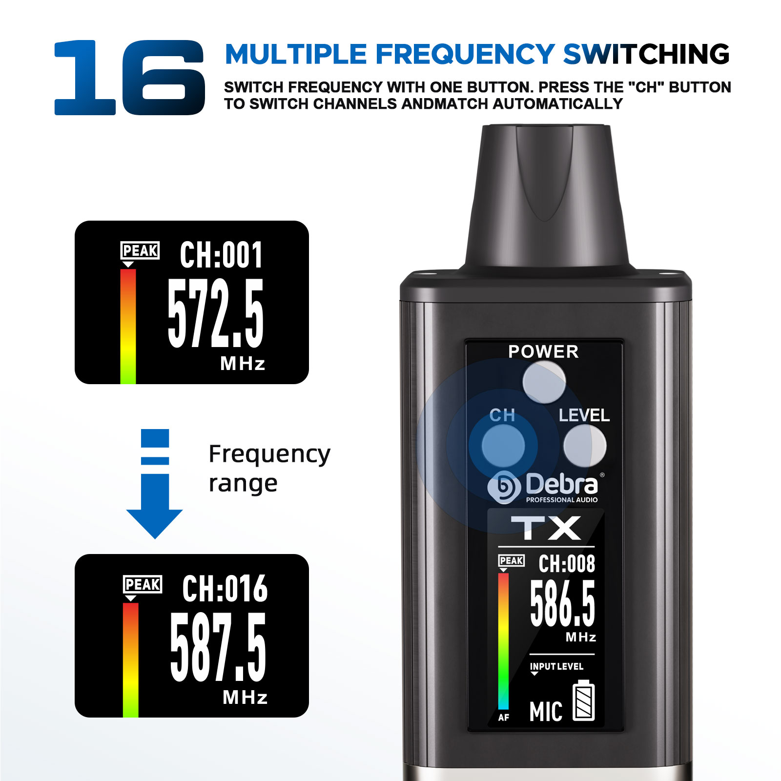 デブラオーディオ UHFステレオIEM EMX-1 ワイヤレ - In Ear Monitor Iem のレビューと価格