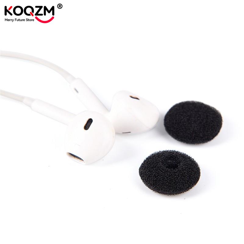 30 個スポンジはヒント黒ソフトフォームインナーイヤーヘッド - Earphone Foam Tip のレビューと価格