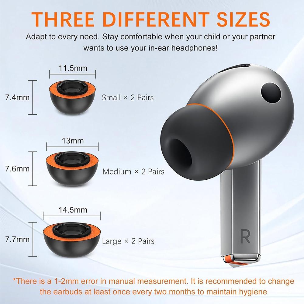 Samsung Galaxy Buds3 Pro XDケース - Silicone Ear Tip Replacement のレビューと価格