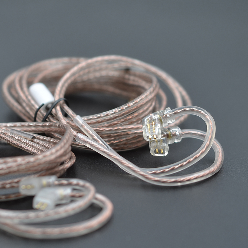 オリジナルKZイヤホンケーブル 無酸素銅線 マイクオプション - Wired Earphone Mic のレビューと価格