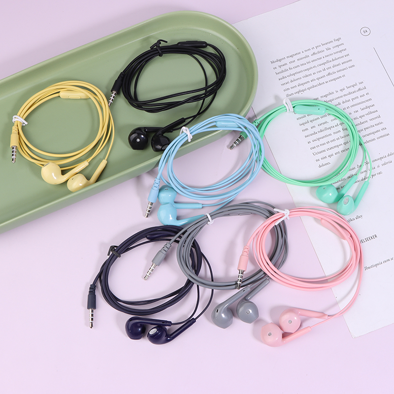 マイク内蔵の有線スーパーベースヘッドフォン,ノイズキャンセリ - Wired Earphone Mic のレビューと価格