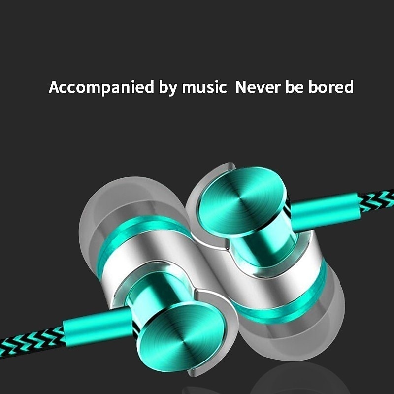 9D ステレオ有線ヘッドフォン低音マイク付きイヤホンインイヤ - Audiophile Headphone Wired のレビューと価格