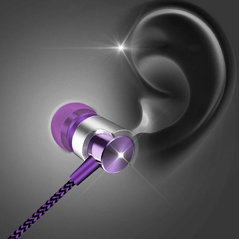 9D ステレオ有線ヘッドフォン低音マイク付きイヤホンインイヤ - Audiophile Headphone Wired のレビューと価格