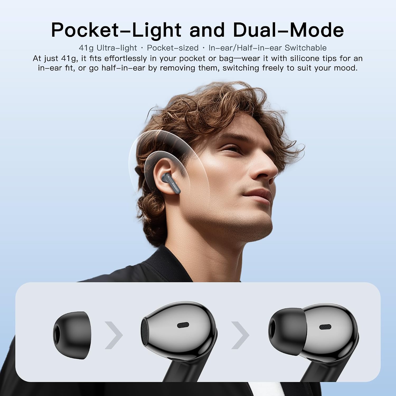 ワイヤレスイヤホン、AI 165言語翻訳イヤホン、アクティブ - Earbuds Charging Case のレビューと価格